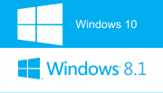 logo windows 8.1 e logo windows 10