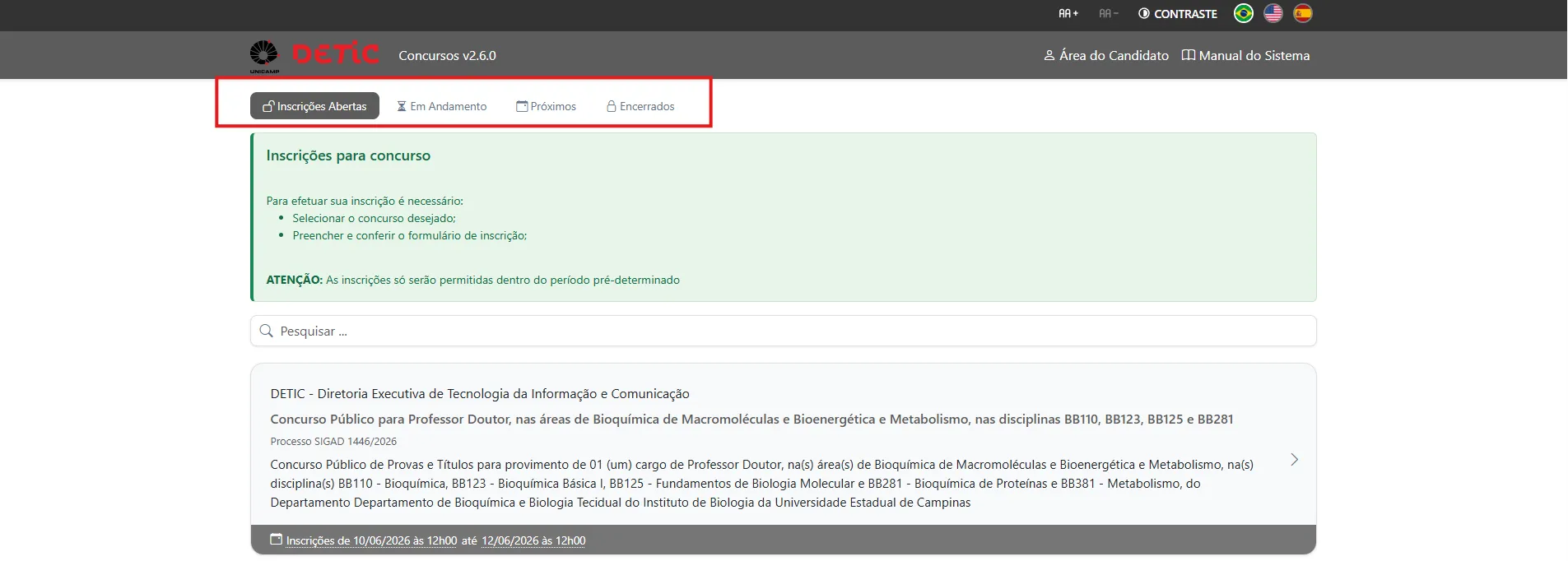 Concursos 